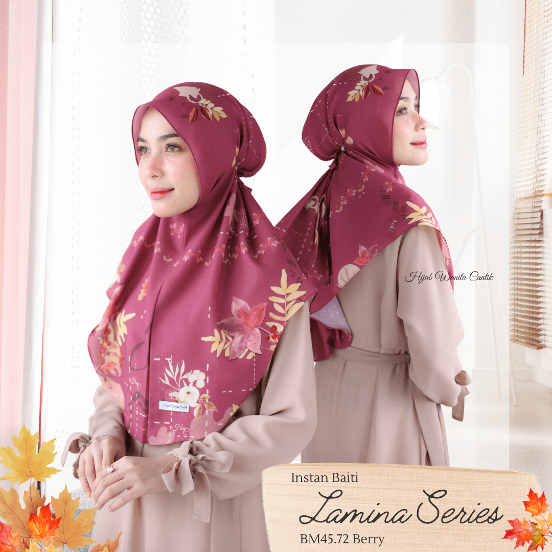 [ BUY 3 GET 1 FREE ] Lamina - Instan Baiti - Berry - BM45.72