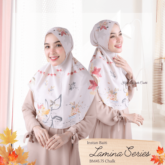 [ BUY 3 GET 1 FREE ] Lamina - Instan Baiti - Chalk - BM45.75