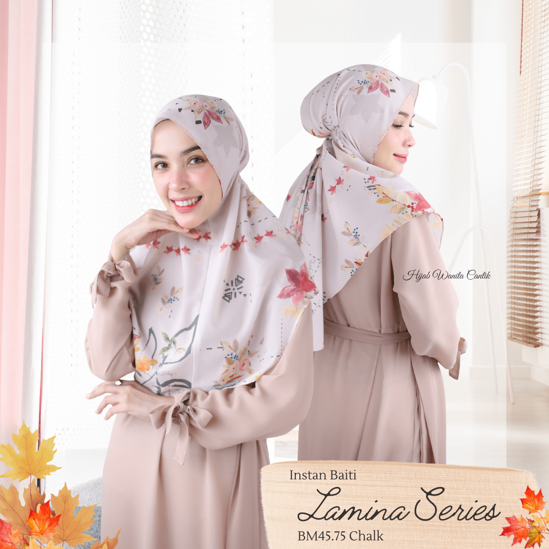 [ BUY 3 GET 1 FREE ] Lamina - Instan Baiti - Chalk - BM45.75