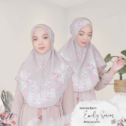 [ BUY 3 GET 1 FREE ] Emily - Instan Baiti - Latte - BM45.92