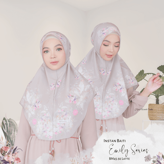 [ BUY 3 GET 1 FREE ] Emily - Instan Baiti - Latte - BM45.92