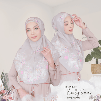 [ BUY 3 GET 1 FREE ] Emily - Instan Baiti - Latte - BM45.92