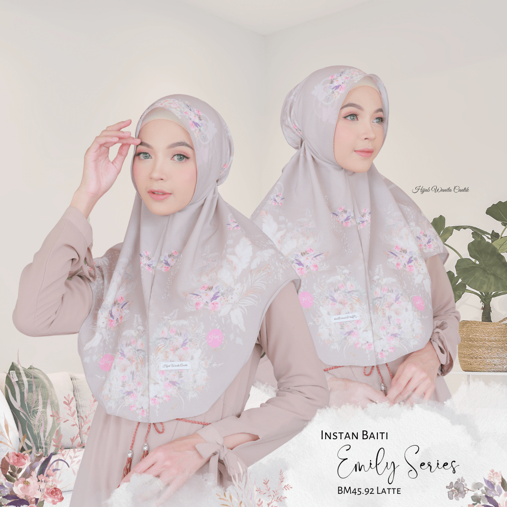[ BUY 3 GET 1 FREE ] Emily - Instan Baiti - Latte - BM45.92
