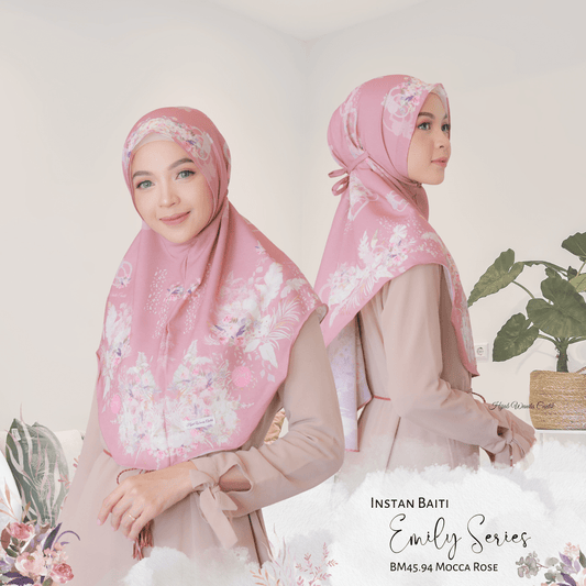 [ BUY 3 GET 1 FREE ] Emily - Instan Baiti - Mocca Rose - BM45.94