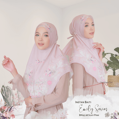 [ BUY 3 GET 1 FREE ] Emily - Instan Baiti - Silky Pink - BM45.98