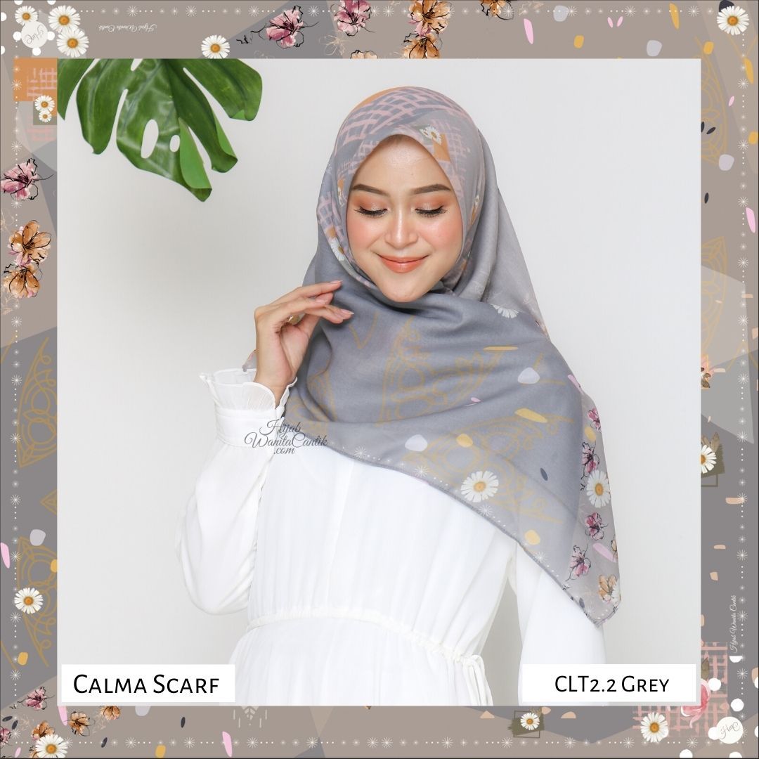 Calma Scarf Premium - CLT2.2 Grey