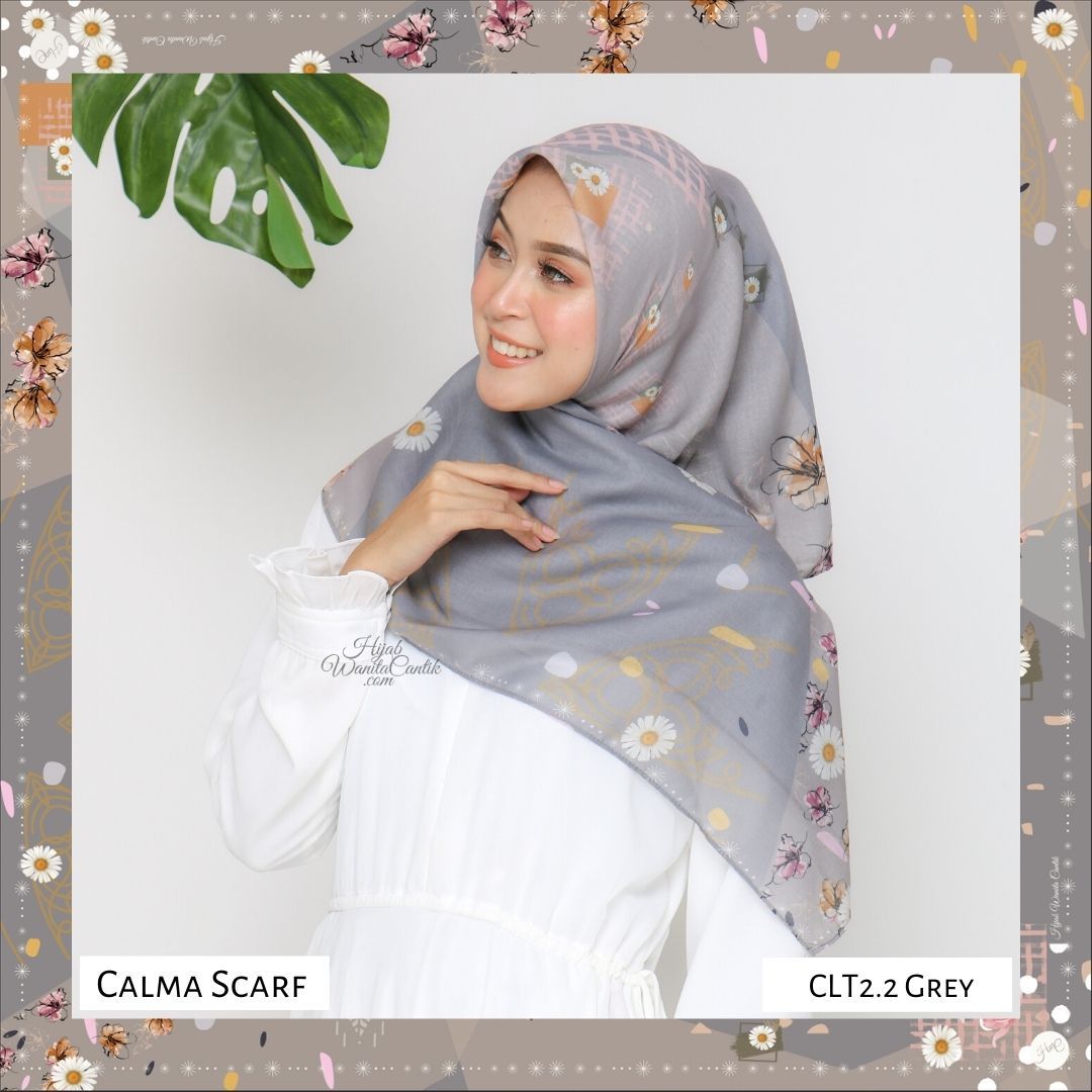 Calma Scarf Premium - CLT2.2 Grey