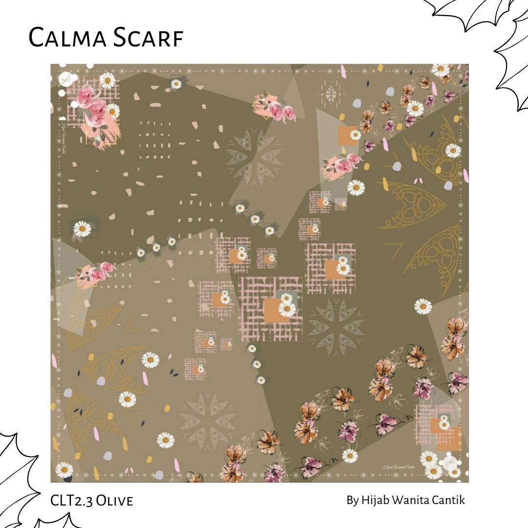 Calma Scarf Premium - CLT2.3 Olive