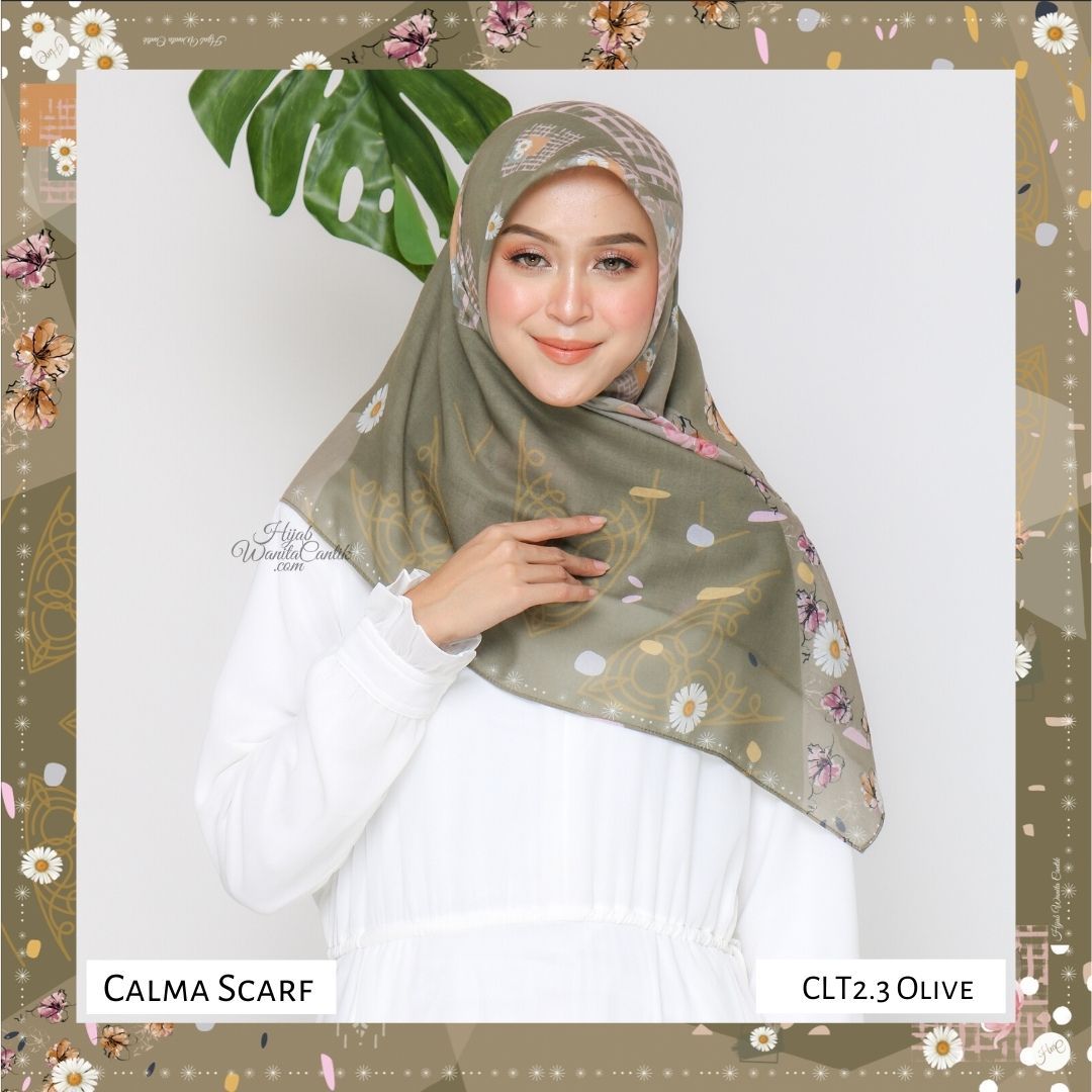 Calma Scarf Premium - CLT2.3 Olive