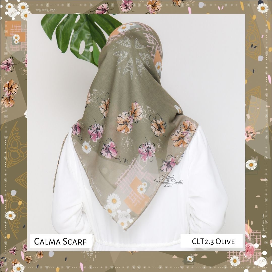 Calma Scarf Premium - CLT2.3 Olive