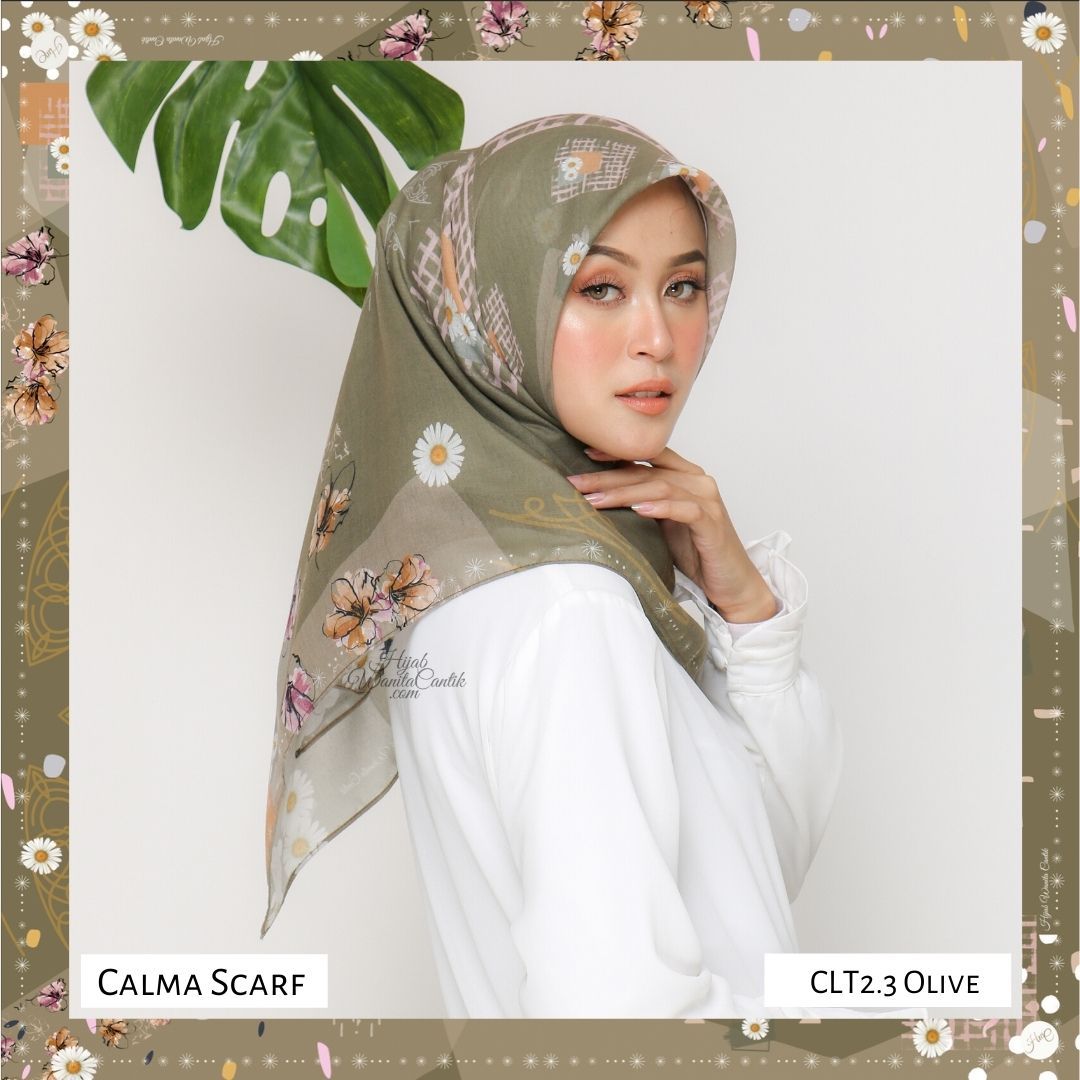 Calma Scarf Premium - CLT2.3 Olive