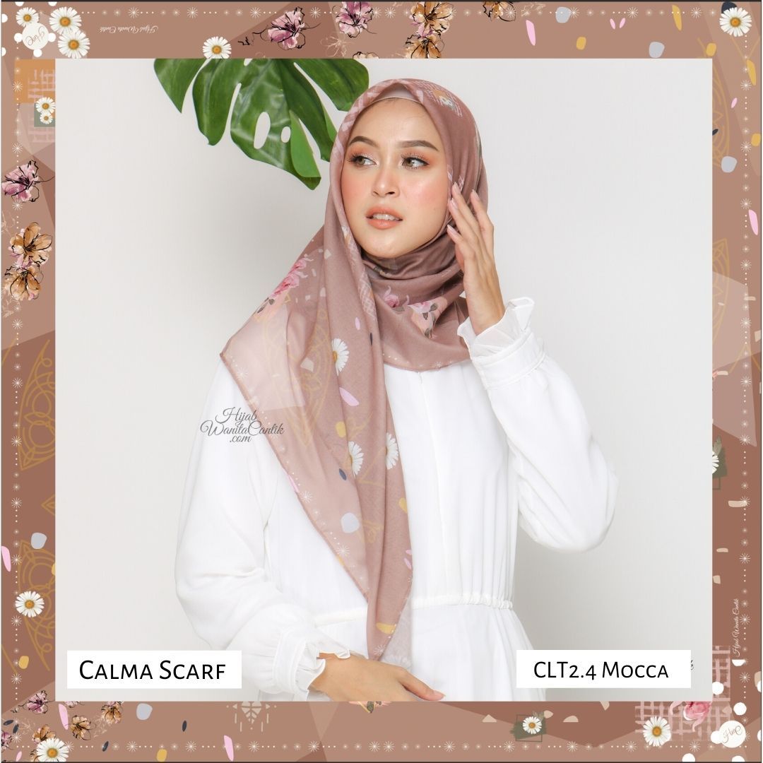 Calma Scarf Premium - CLT2.4 Mocca