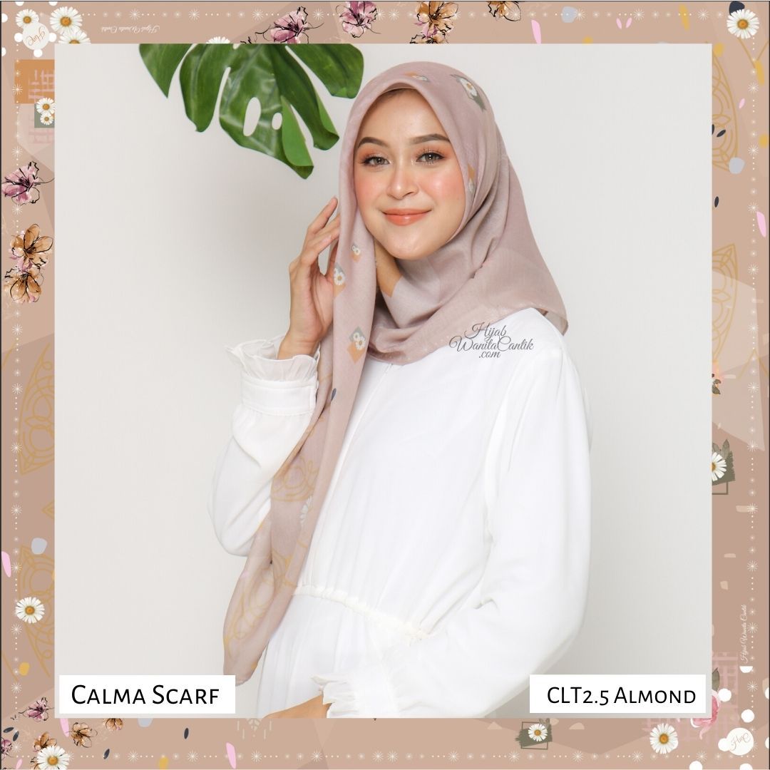 Calma Scarf Premium - CLT2.5 Almond