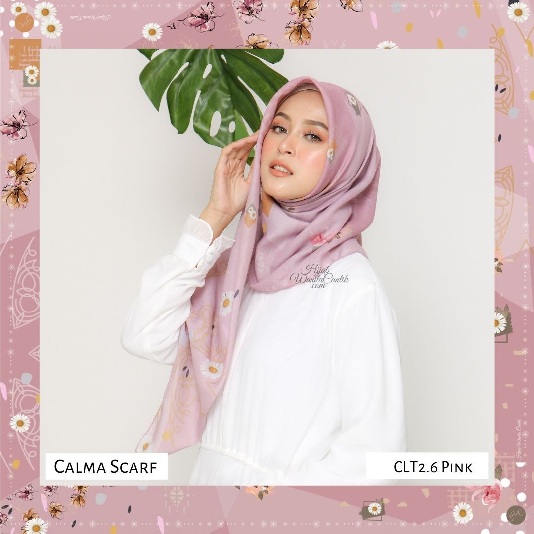 Calma Scarf Premium - CLT2.6 Pink