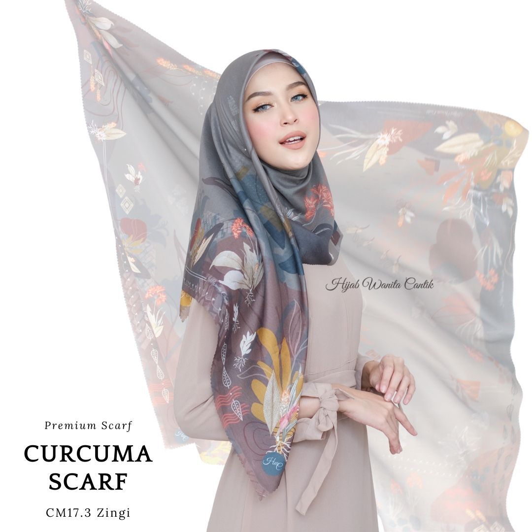 Curcuma Scarf Premium Voal - CM17.3 Zingi