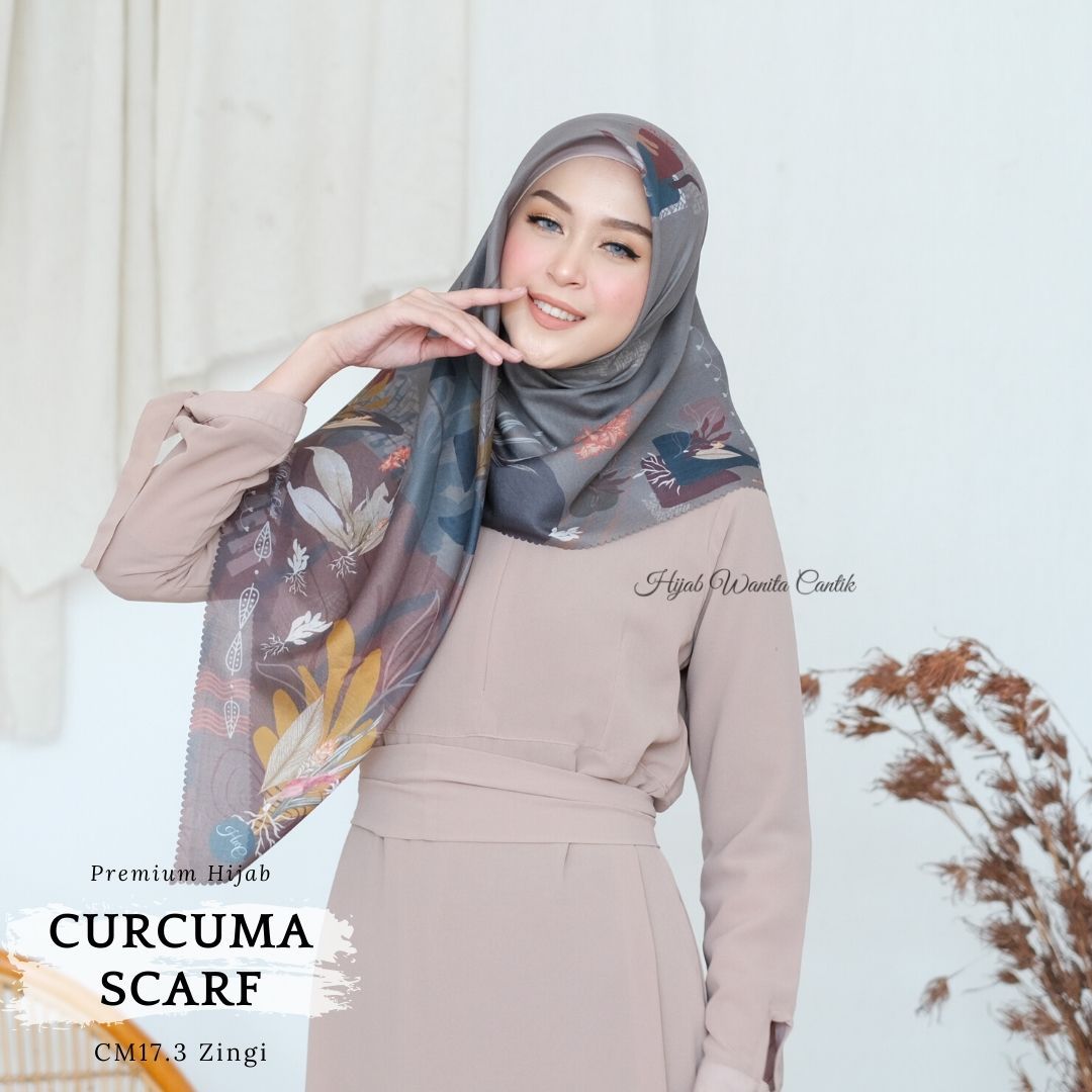 Curcuma Scarf Premium Voal - CM17.3 Zingi