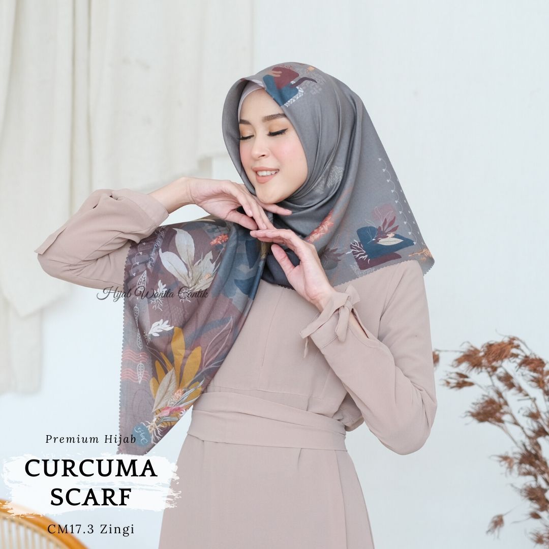 Curcuma Scarf Premium Voal - CM17.3 Zingi