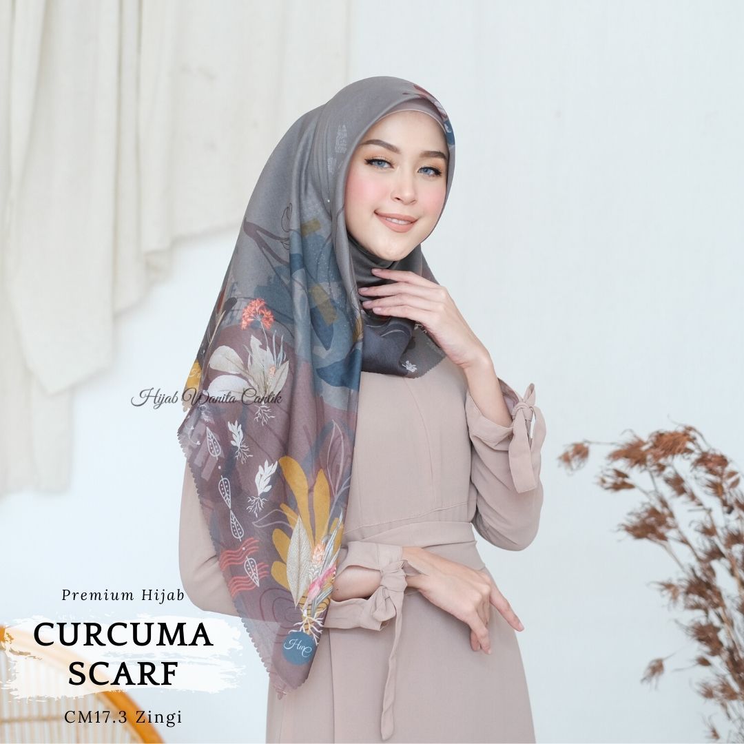 Curcuma Scarf Premium Voal - CM17.3 Zingi