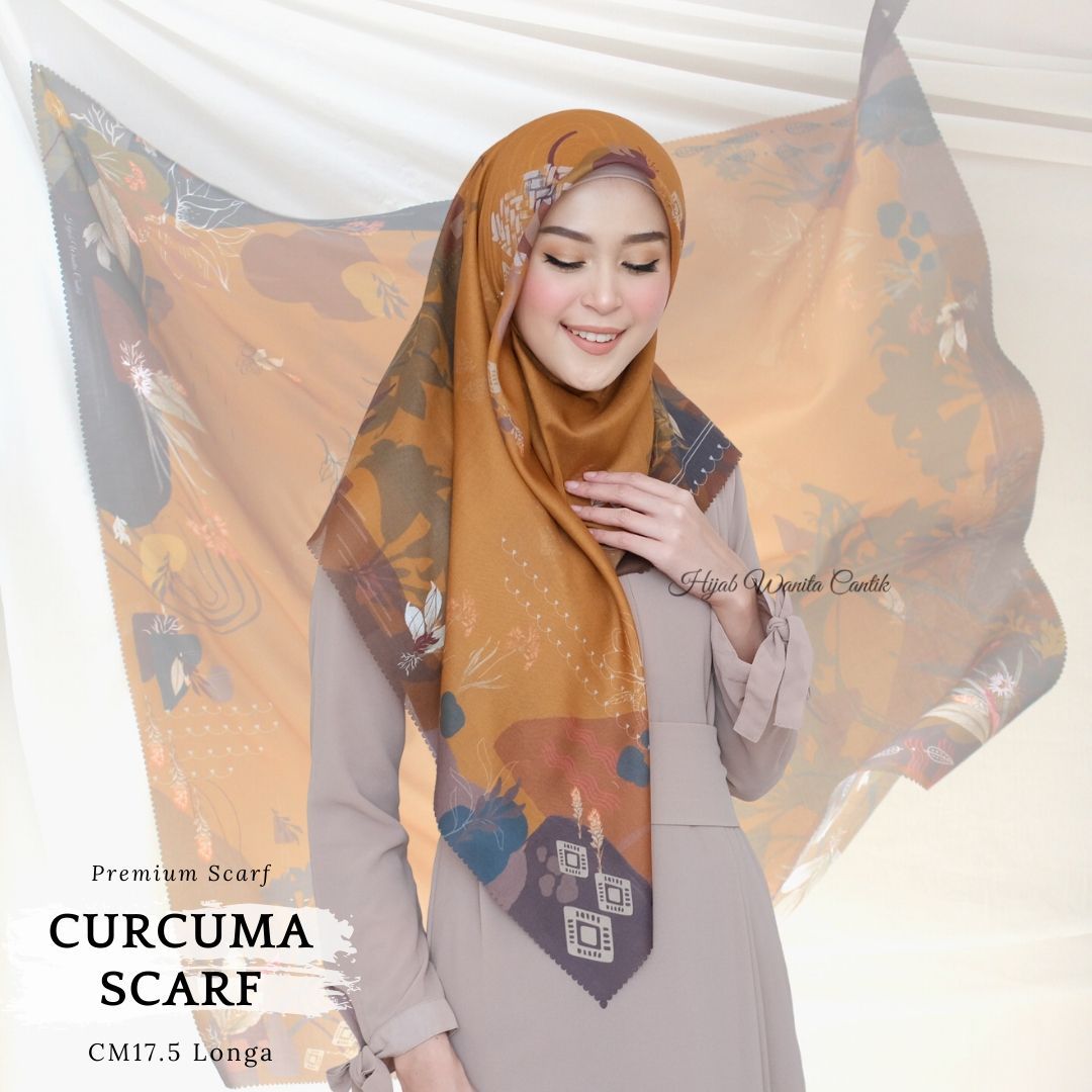 Curcuma Scarf Premium Voal - CM17.5 Longa