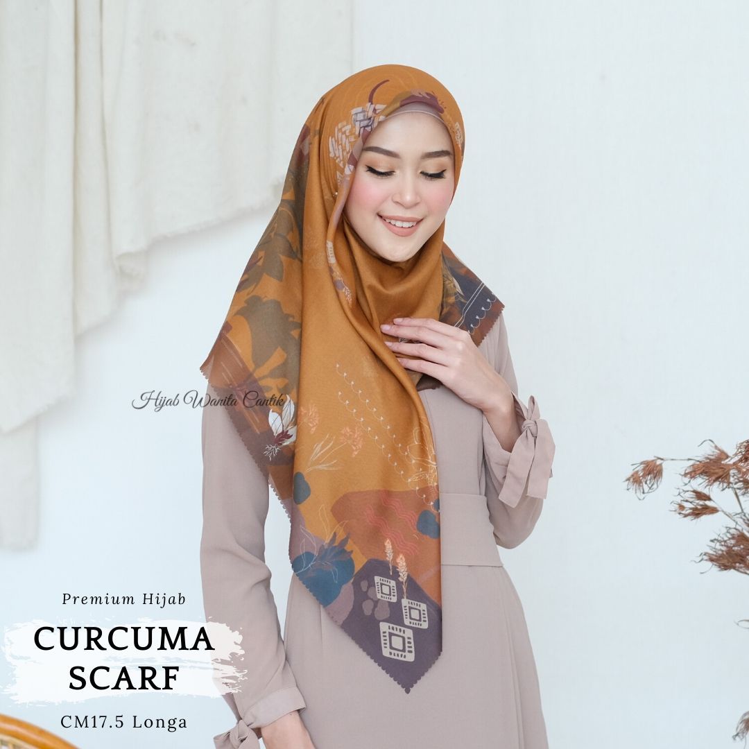 Curcuma Scarf Premium Voal - CM17.5 Longa