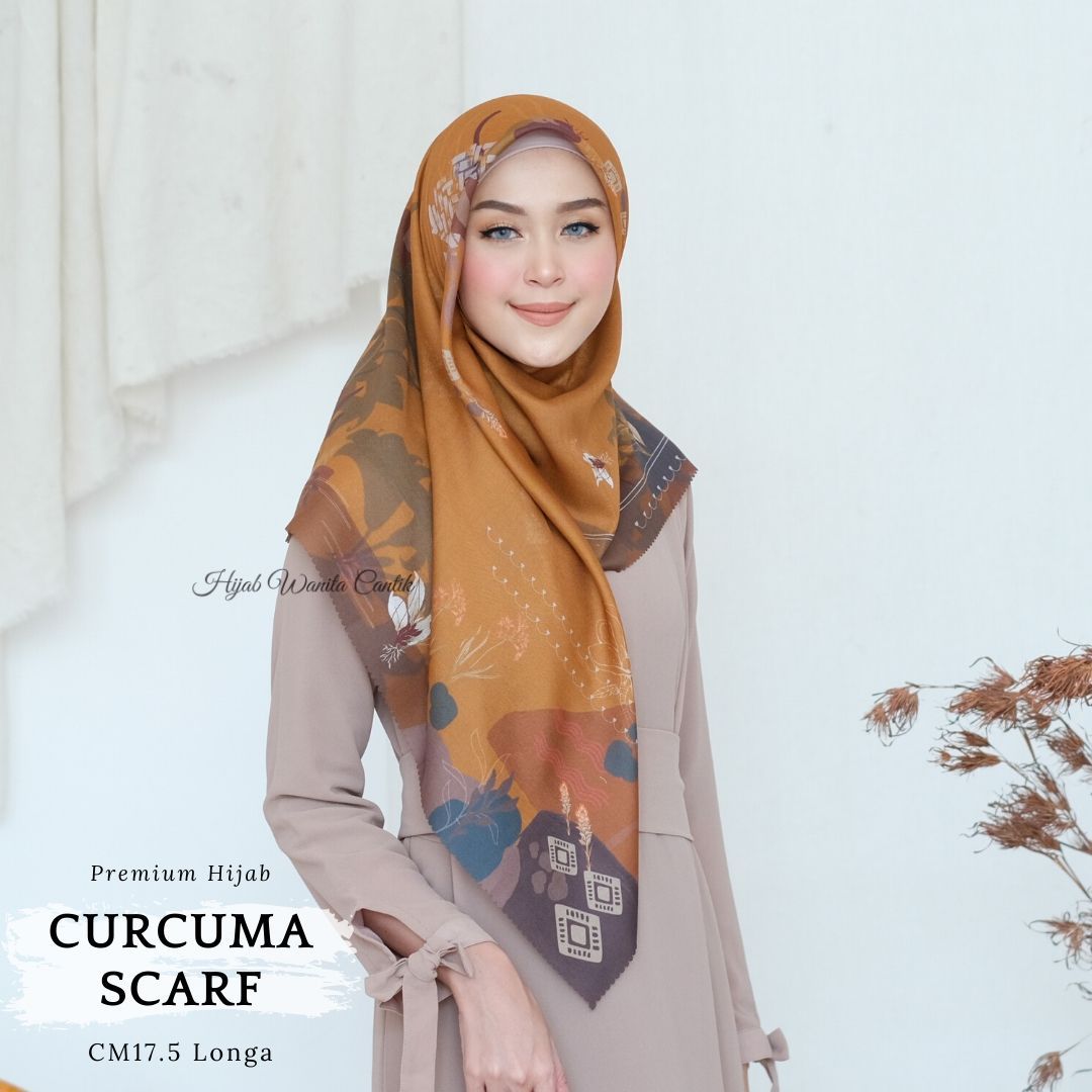 Curcuma Scarf Premium Voal - CM17.5 Longa