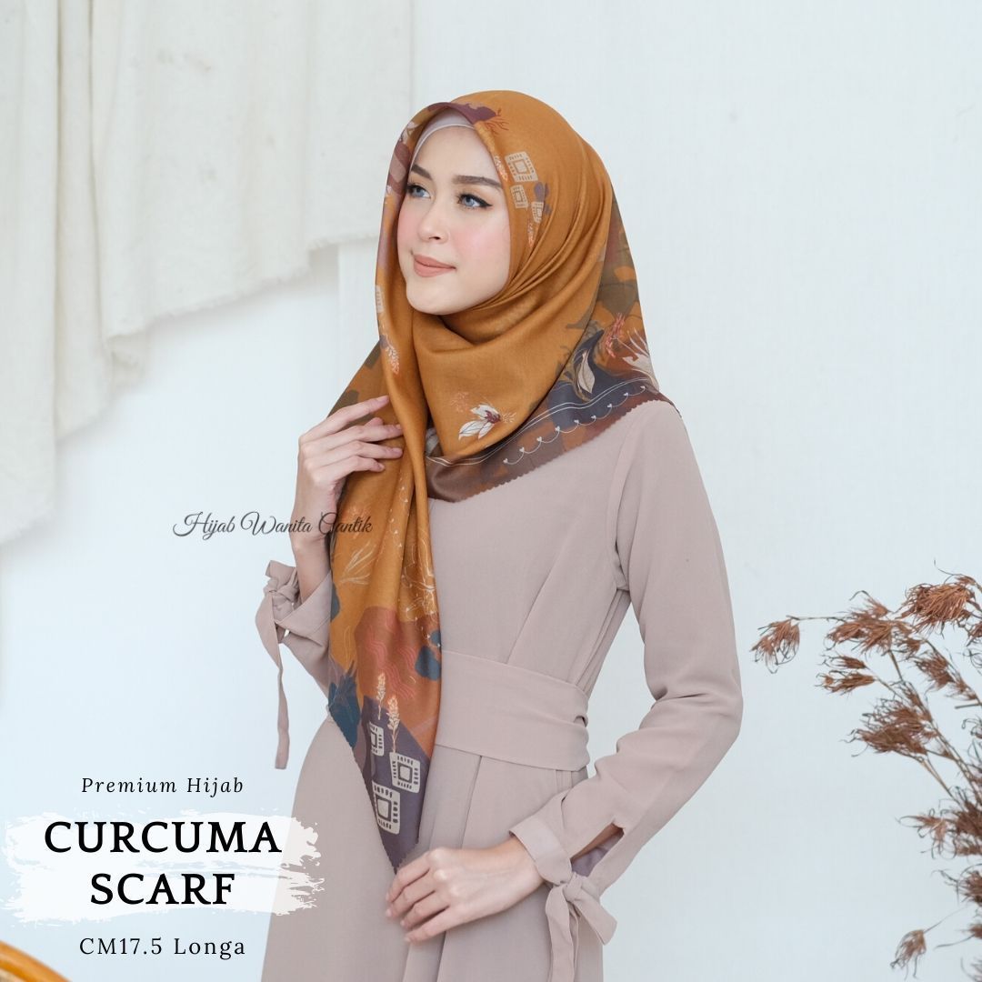 Curcuma Scarf Premium Voal - CM17.5 Longa