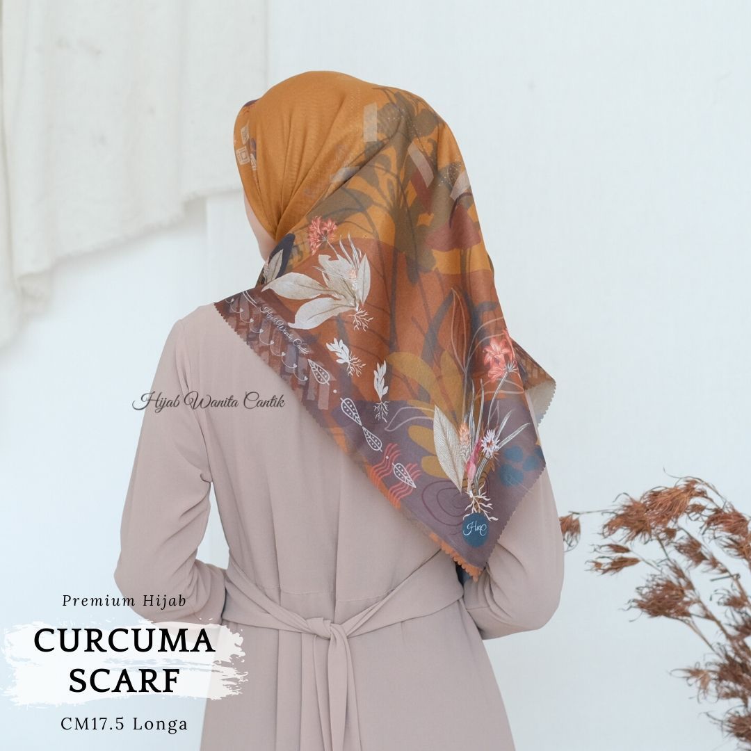 Curcuma Scarf Premium Voal - CM17.5 Longa