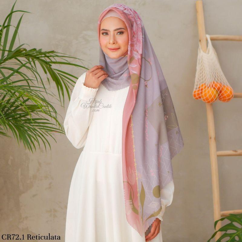 Segiempat Citrus Scarf - CR72.1 Reticulata