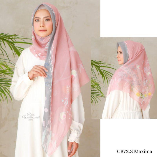 Segiempat Citrus Scarf - CR72.3 Maxima