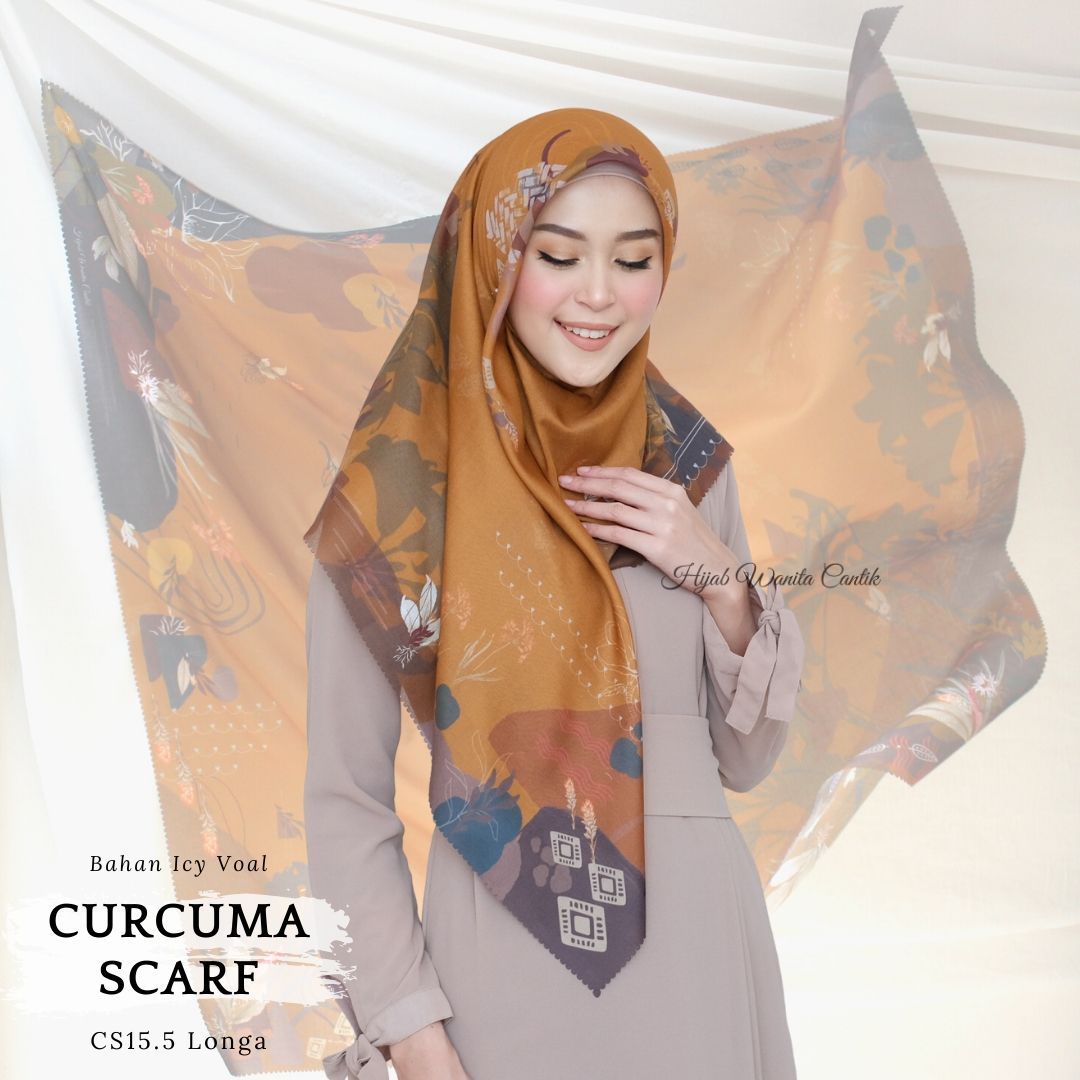 Curcuma Scarf ICY Voal - CS15.5 Longa