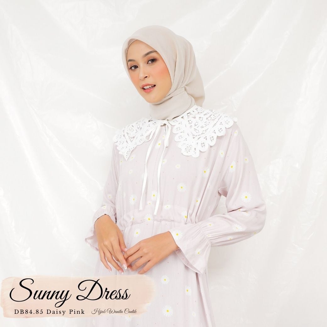 Sunny Dress - DB84.85 Daisy Pink