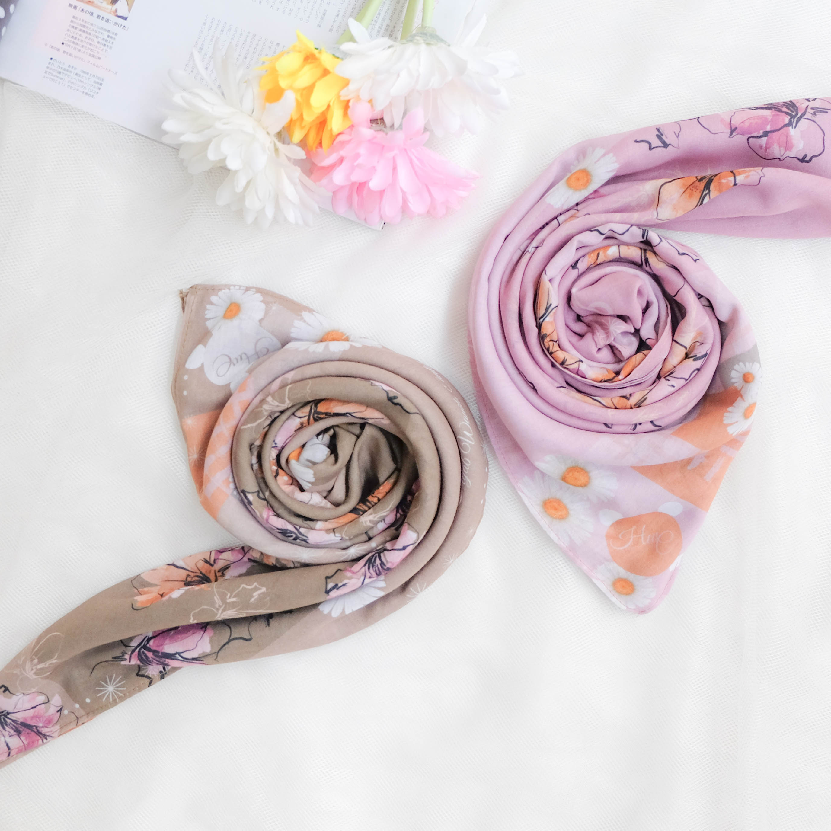 Calma Scarf Premium - CLT2.6 Pink