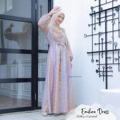 [CLEARANCE SALE] Emilora Dress - EDR3.1 Caramel