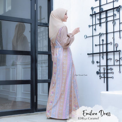 [CLEARANCE SALE] Emilora Dress - EDR3.1 Caramel