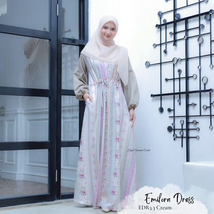 [CLEARANCE SALE] Emilora Dress - EDR3.3 Cream