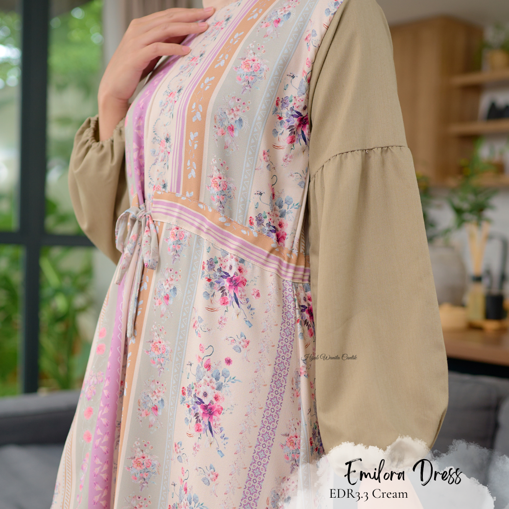 Emilora Dress - EDR3.3 Cream