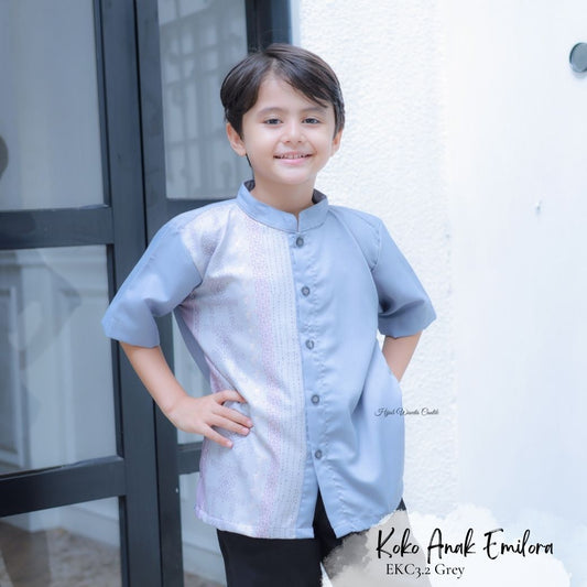 [CLEARANCE SALE] Koko Anak Emilora Series - EKC3.2 Grey