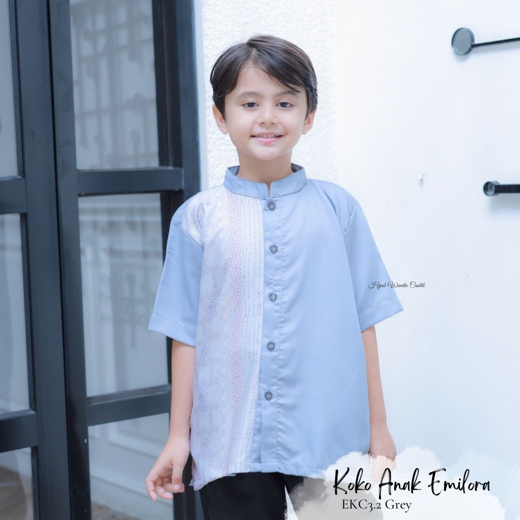 [CLEARANCE SALE] Koko Anak Emilora Series - EKC3.2 Grey