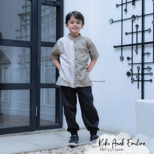 [CLEARANCE SALE] Koko Anak Emilora Series - EKC3.3 Cream