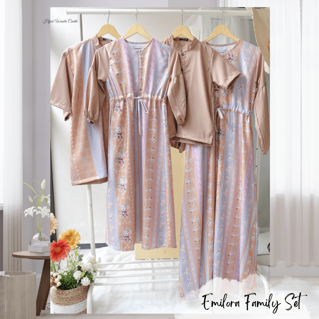 [CLEARANCE SALE] Emilora Dress Anak Custom - CDR3.1 Caramel
