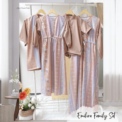 [CLEARANCE SALE] Emilora Dress Anak Custom - CDR3.1 Caramel