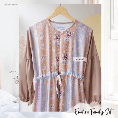 [CLEARANCE SALE] Emilora Dress - EDR3.1 Caramel