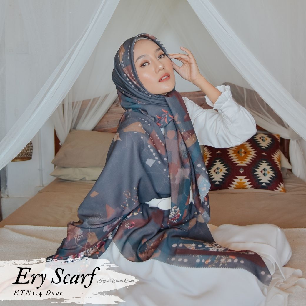 Segiempat Ery Scarf - EYN1.4 Dove