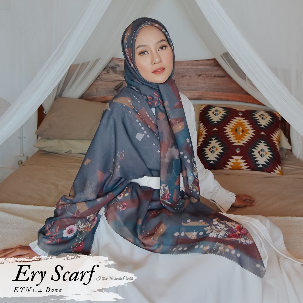 Segiempat Ery Scarf - EYN1.4 Dove