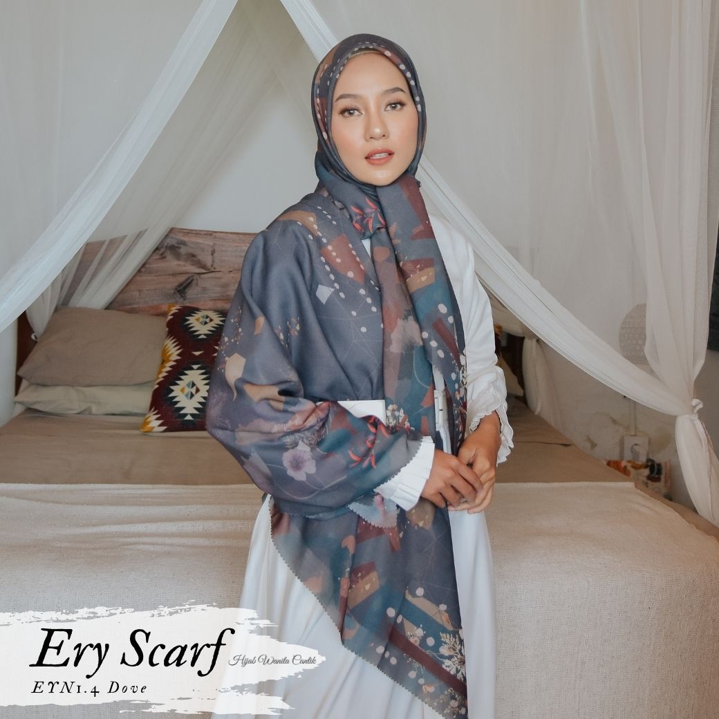 Segiempat Ery Scarf - EYN1.4 Dove