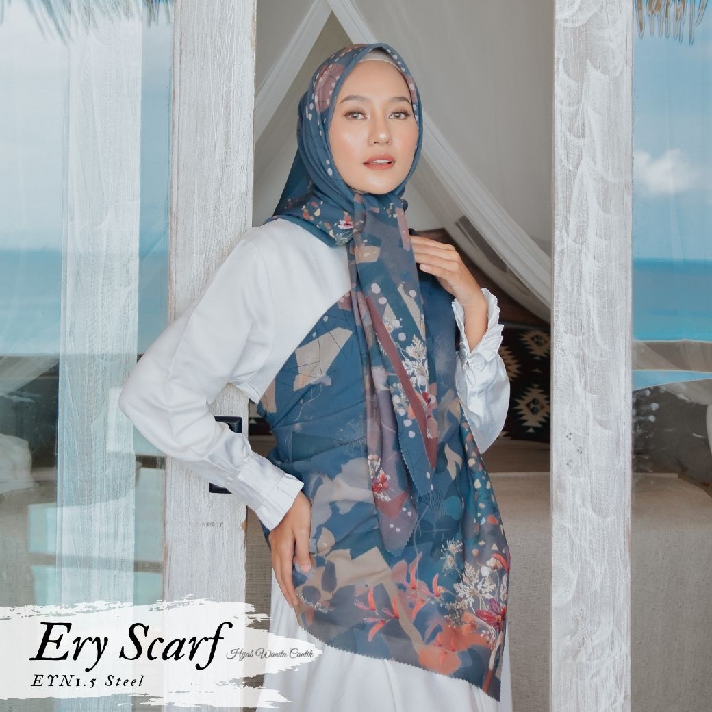 Segiempat Ery Scarf - EYN1.5 Steel