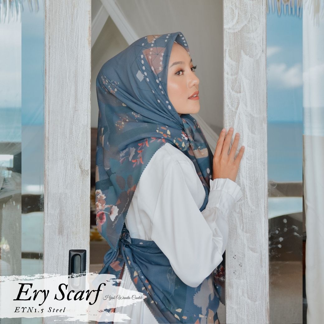 Segiempat Ery Scarf - EYN1.5 Steel