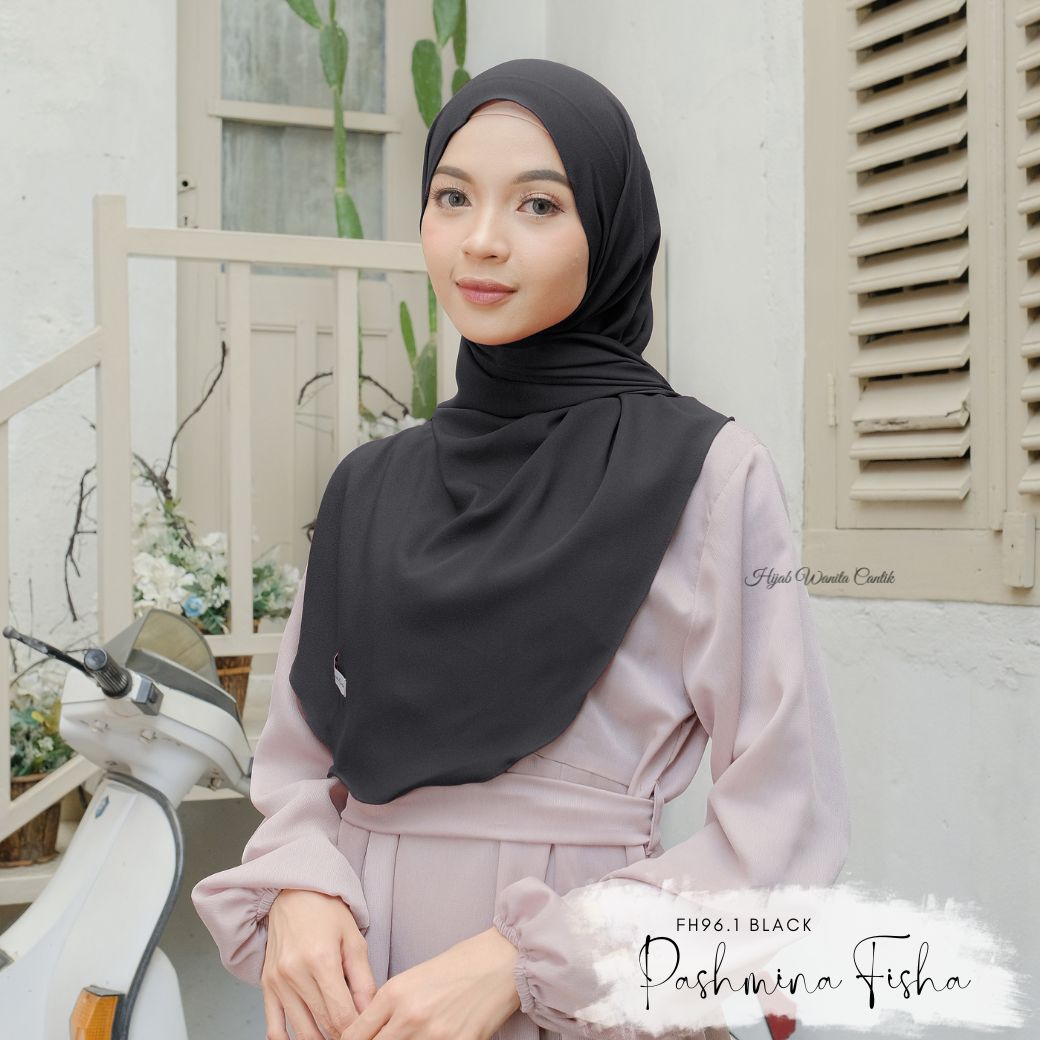 Pashmina Fisha - FH96.1 Black