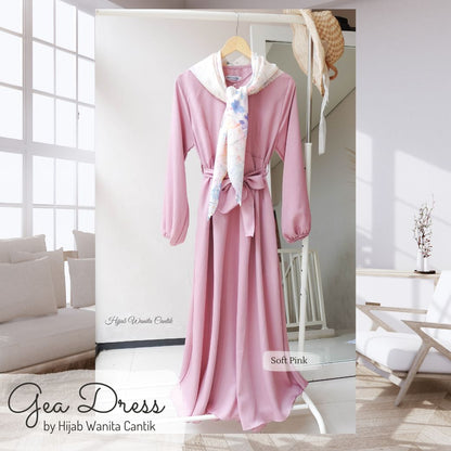 [CLEARANCE SALE] Gea Dress - GE45.6 Soft Pink