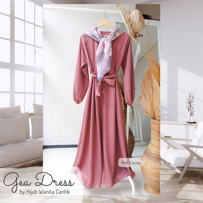 [CLEARANCE SALE] Gea Dress - GE45.8 Hot Cocoa